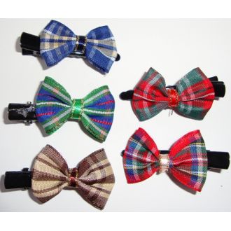 Skottiruudullinen rusetti