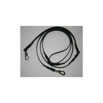 Monitoimitalutin nahkaa 12 mm x 270 cm musta