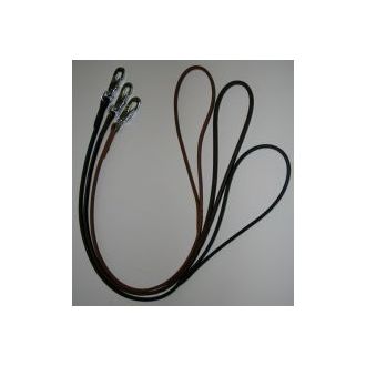 Näyttelytalutin, nahkaa 6 mm x 60 cm